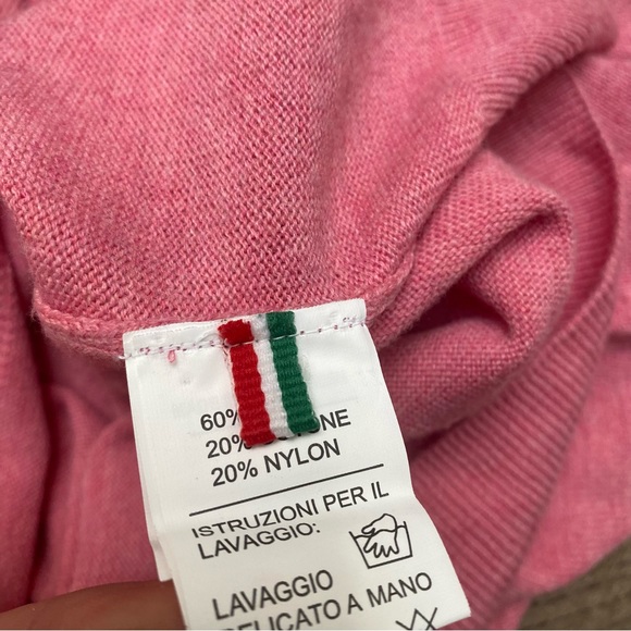 Jo Sorrento Italian Wool V-Neck Sweater - Picture 9 of 10